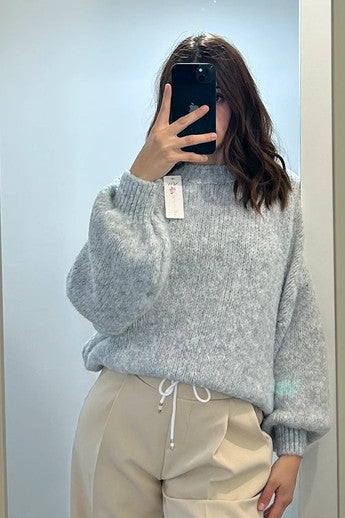 PULL VALENTINA GRIS