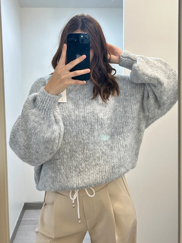 PULL VALENTINA GRIS